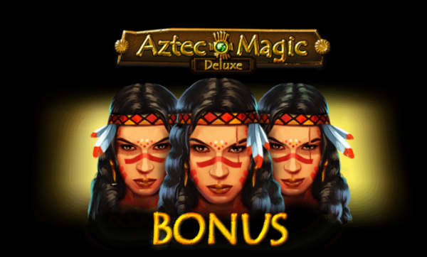 Aztec Magic Deluxe Slot machine Bonus Hugewin.