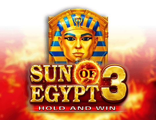 Sun of Egypt 3 slot machine cover from Hugewin.